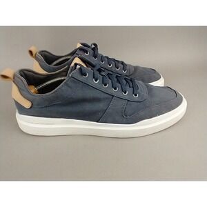 Cole Haan GrandPro Rally Court Sneakers Mens 12 M Blue Canvas Casual Shoe C34716